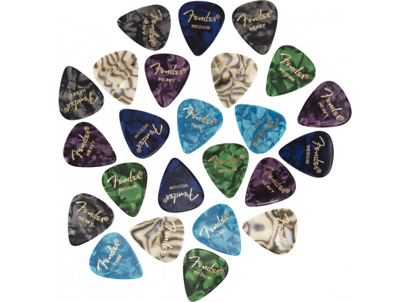 Fender Premium Cell Mix Pick Set 24 Fender Premium Cell Mix Pick Set 24